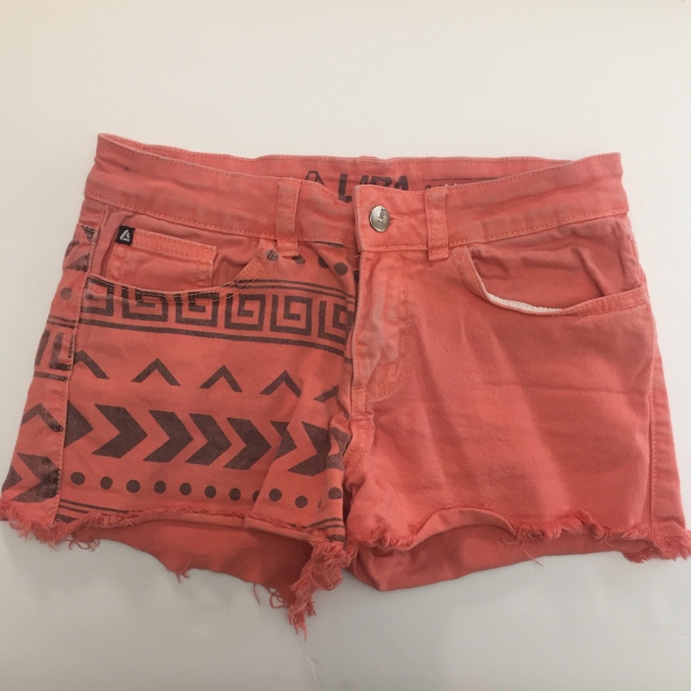 Lira Coral Tribal Shorts